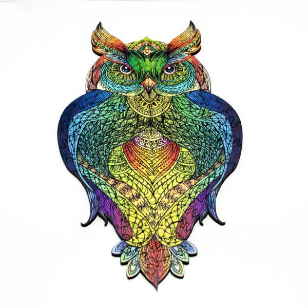 Mandala-gátur - Úglunni