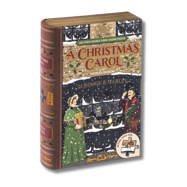 A Christmas Carol Jigsaw Library